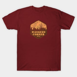 Wankers Corner, OR - Sunset (Distressed) T-Shirt